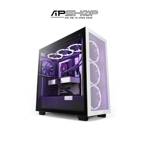 Case NZXT H7 Flow Mid Tower Airflow WhiteBlack  Chính hãng