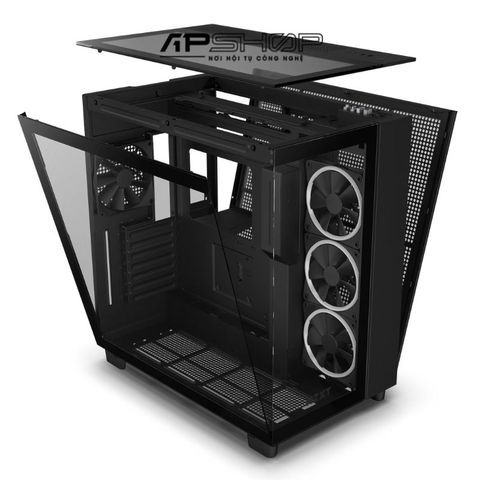 Case NZXT H9 Elite Mid Tower Black  Chính hãng-2