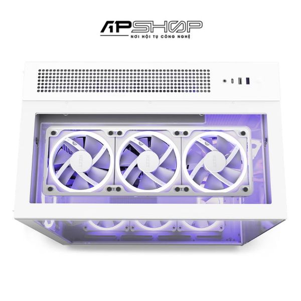 Case NZXT H9 Elite Mid Tower White | Chính hãng