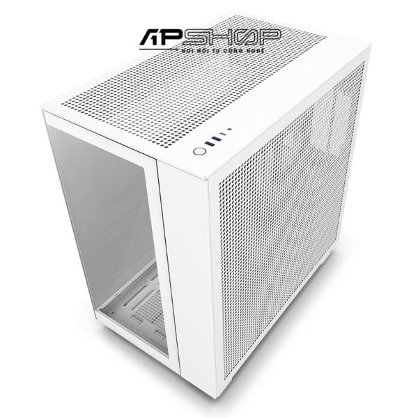 Case NZXT H9 Flow Mid Tower White | Chính hãng