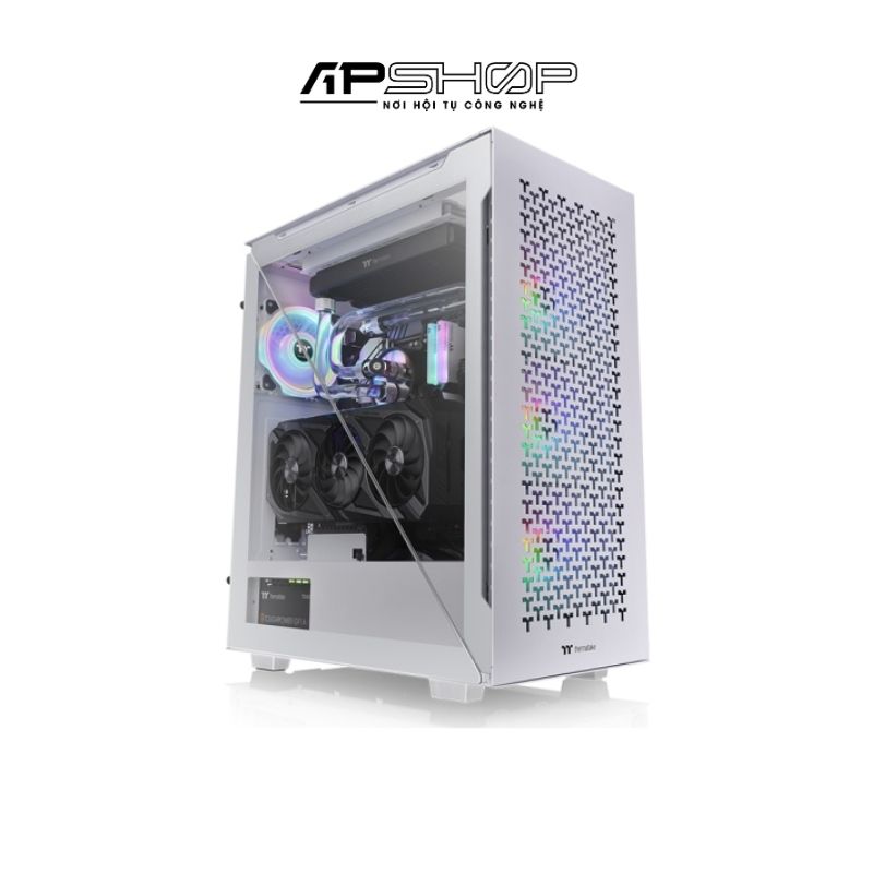 Case Thermaltake Divider 500 TG Air Snow ARGB | Chính hãng