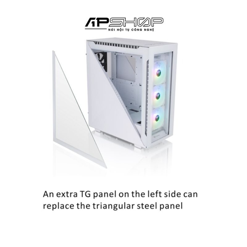 Case Thermaltake Divider 500 TG Snow ARGB | Chính hãng