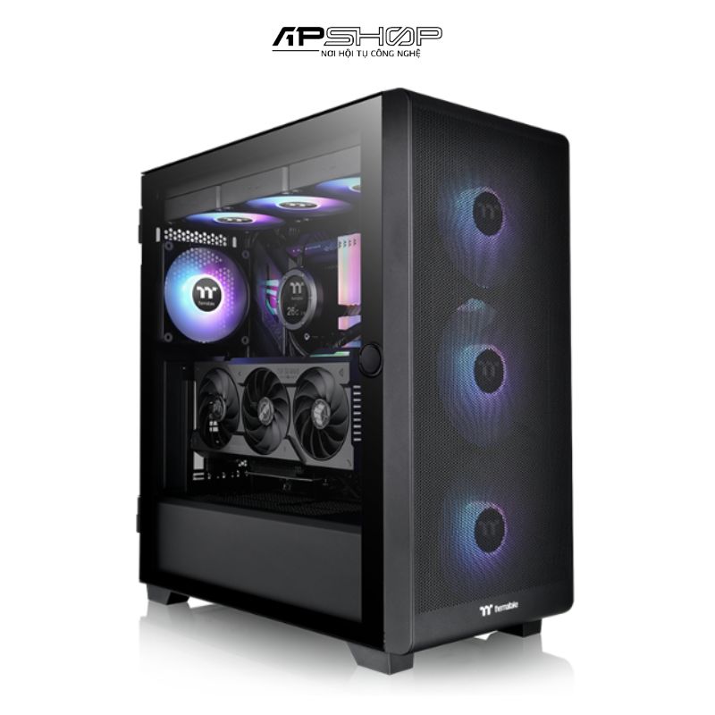Case Thermaltake S250 TG ARGB Mid Tower Chassis | CA-1Y6-00M1WN-00