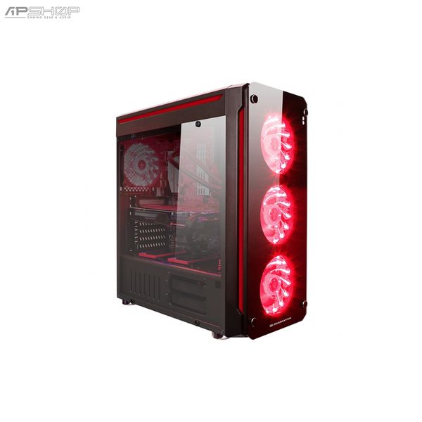 Case Xigmatek Glare 7A RGB - Tặng kèm 3 fan RGB