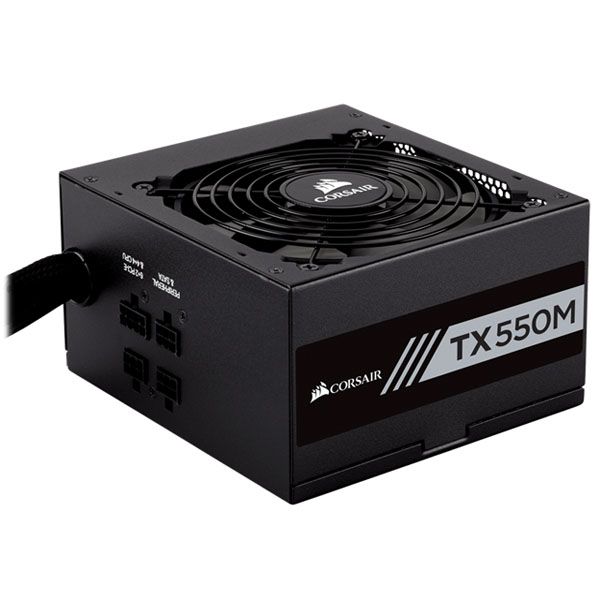 Nguồn Corsair TX550M - 80 Plus Gold - Semi Modul