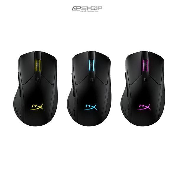 Chuột HyperX Pulsefire Dart Wireless RGB 112g - Hàng chính hãng