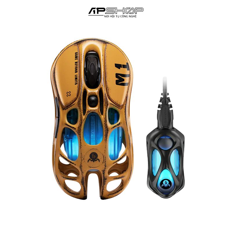 Chuột Không Dây GravaStar Mercury M1 Pro | Battle Worn Edition