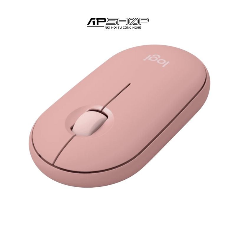 Chuột không dây Logitech Pebble Mouse 2 M350s | Hồng-4