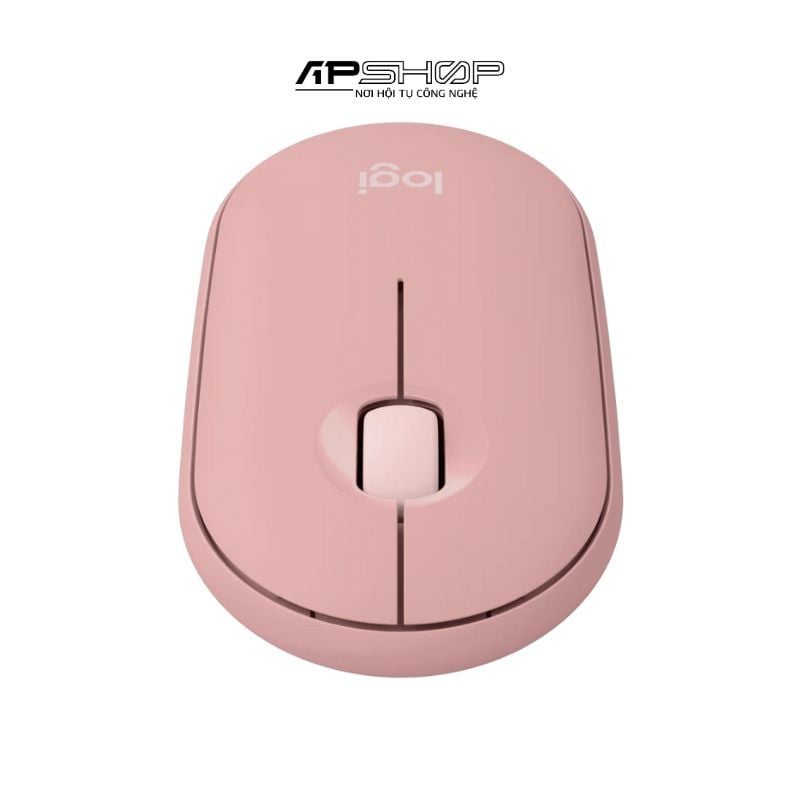 Chuột không dây Logitech Pebble Mouse 2 M350s | Hồng-3