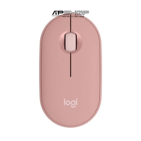 Chuột không dây Logitech Pebble Mouse 2 M350s | Hồng