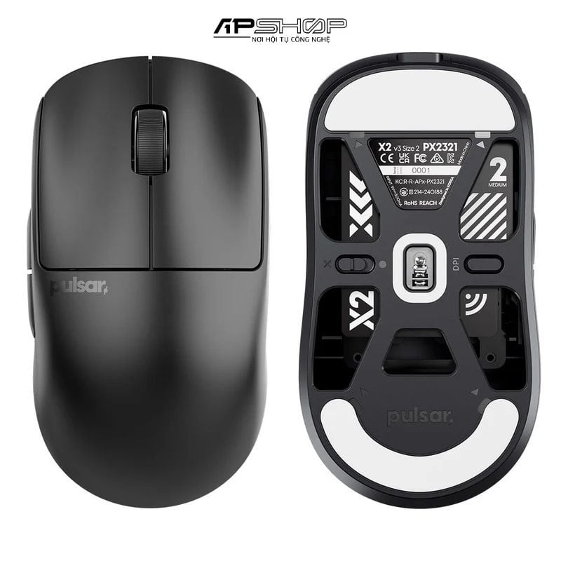 Chuột không dây Pulsar X2 V3 | PX2321