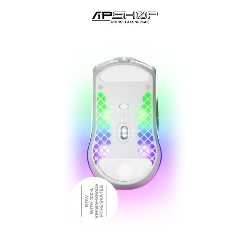 Chuột không dây SteelSeries Aerox 3 Wireless | Chính hãng