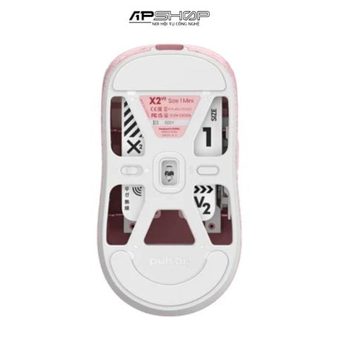 Chuột Pulsar X2 v2 Mini Nezuko Wireless