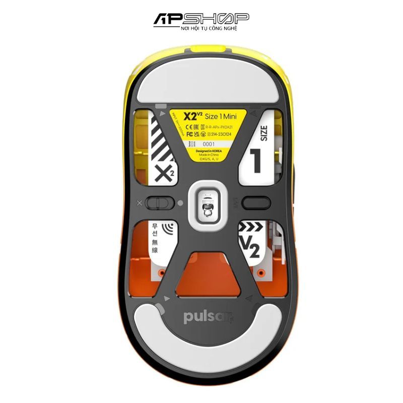 Chuột Pulsar X2 v2 Mini Zenitsu Wireless