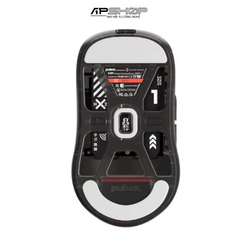 Chuột Pulsar X2H Mini Clear Black Edition