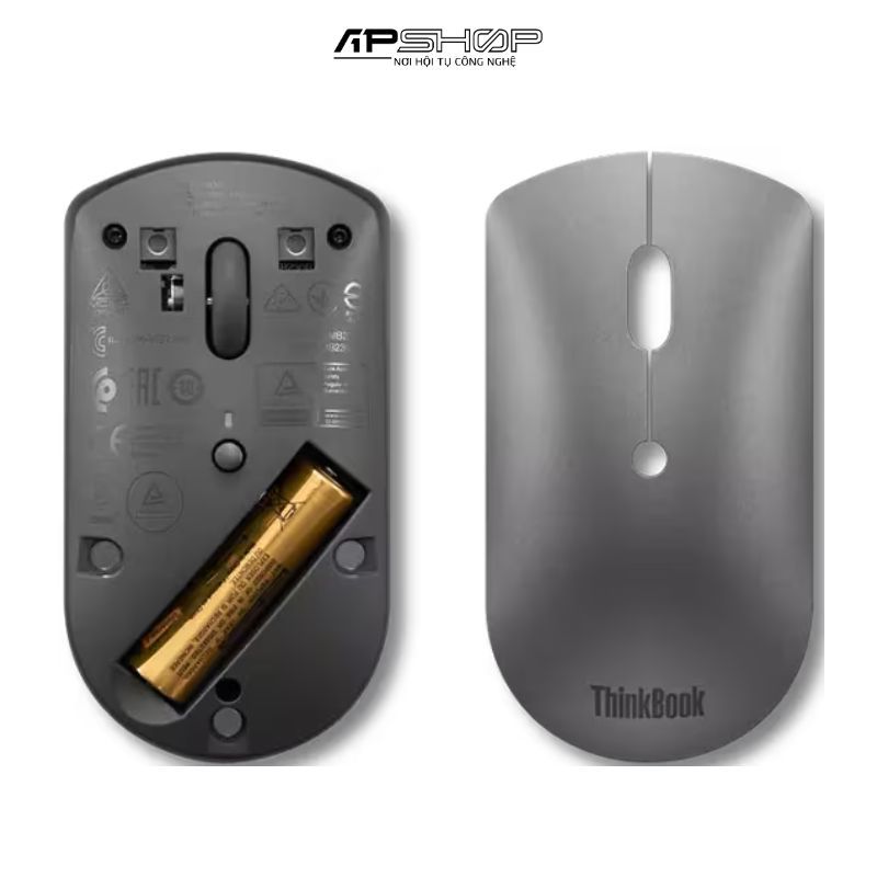 Chuột ThinkBook Bluetooth Silent Mouse | 4Y50X88824