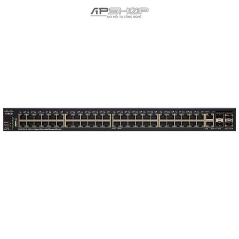 Switch Cisco SG350X 48Port Gigabit Stackable Managed Switch - Hàng chính hãng