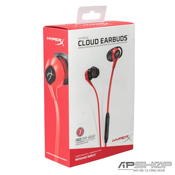 Tai nghe HyperX Cloud Earbuds | Tai nghe cho Game thủ