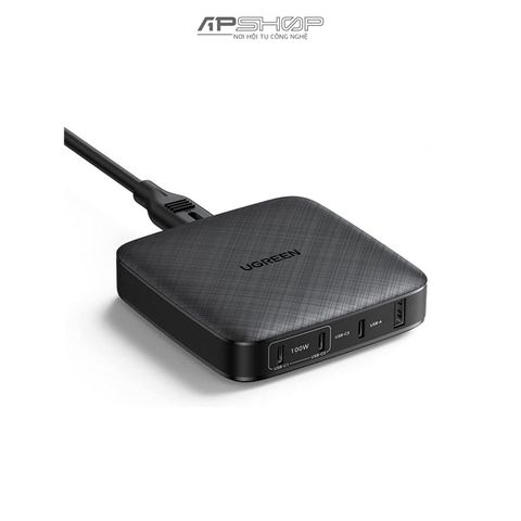 Cóc Sạc UGREEN 100W 4-Port USB Desktop Fast Charger EU 70870