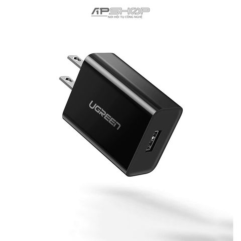 Cóc Sạc UGREEN Fast Charging Power Adapter with QC3.0 US (Black) 60495