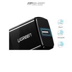 Cóc Sạc UGREEN USB Wall Charger (Black) 50459