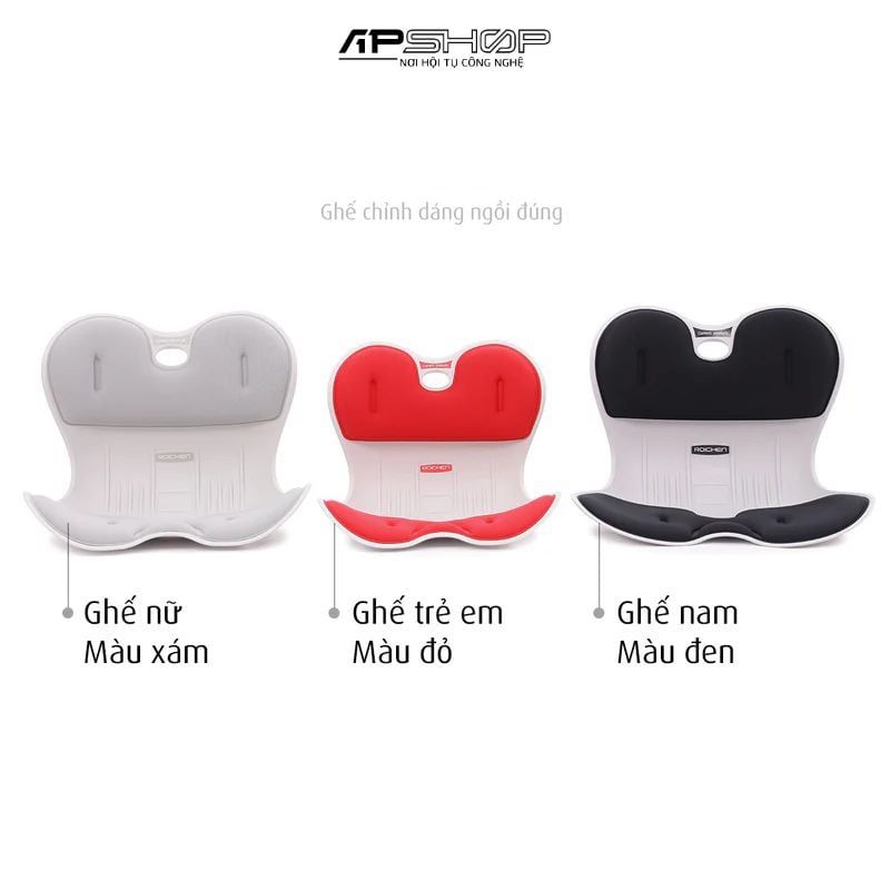 Combo Ghế chỉnh dáng ngồi đúng gia đình Roichen