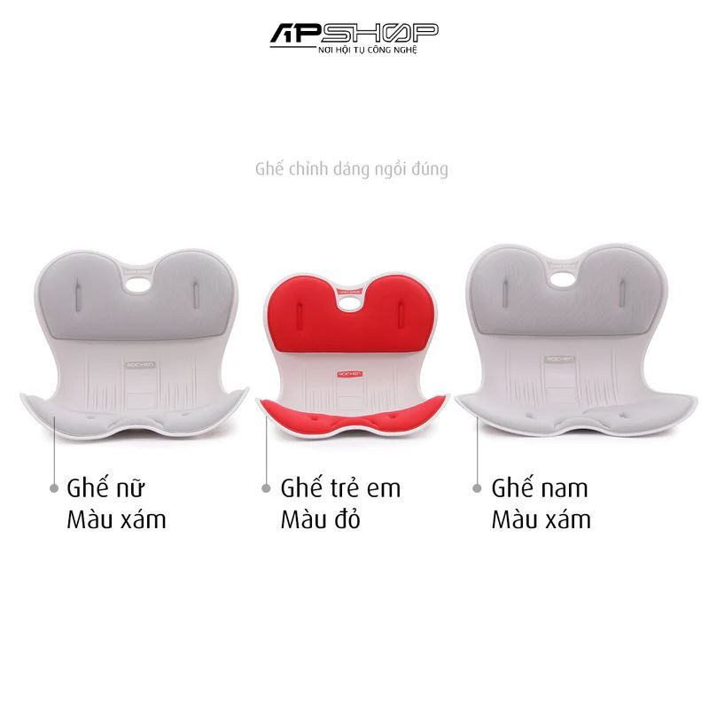 Combo Ghế chỉnh dáng ngồi đúng gia đình Roichen