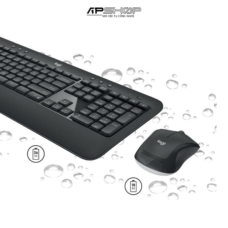 Combo phím chuột Logitech MK540 Advanced
