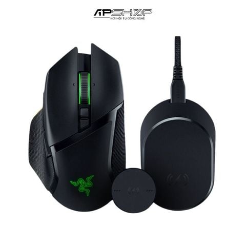 Combo Pro Gamer | Chuột Razer Basilisk V3 Pro Black + Razer Mouse Dock Pro