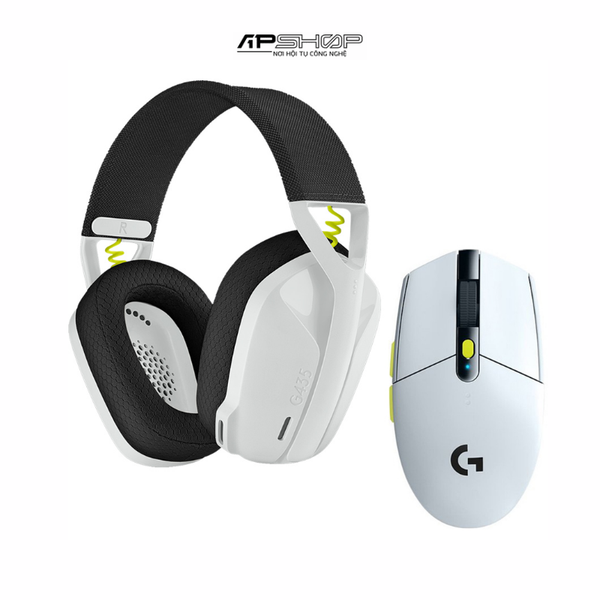 Combo tai nghe Logitech G435 và chuột G304 Wireless | Chính hãng