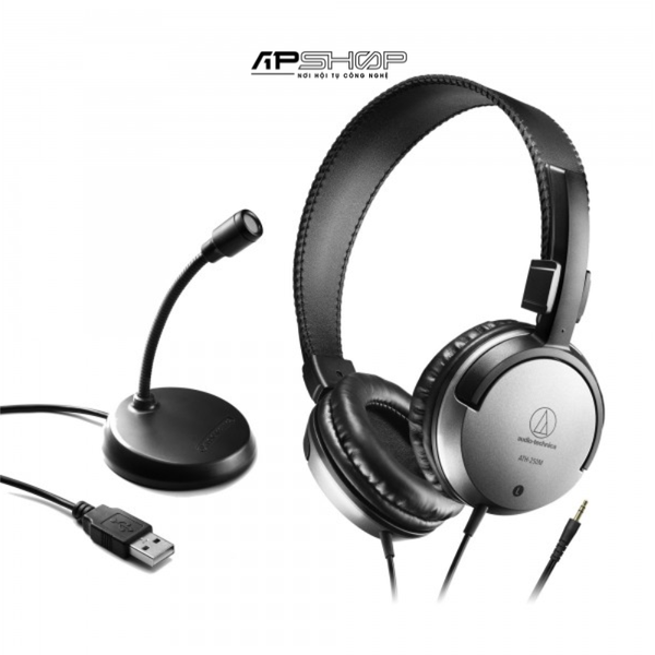 Combo tai nghe và Micro Audio Technica ATGM1 USB Pack | Thương hiệu Nhật | Chính hãng