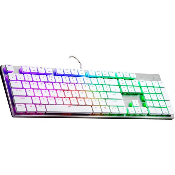 Bàn phím CoolerMaster SK650 RGB White