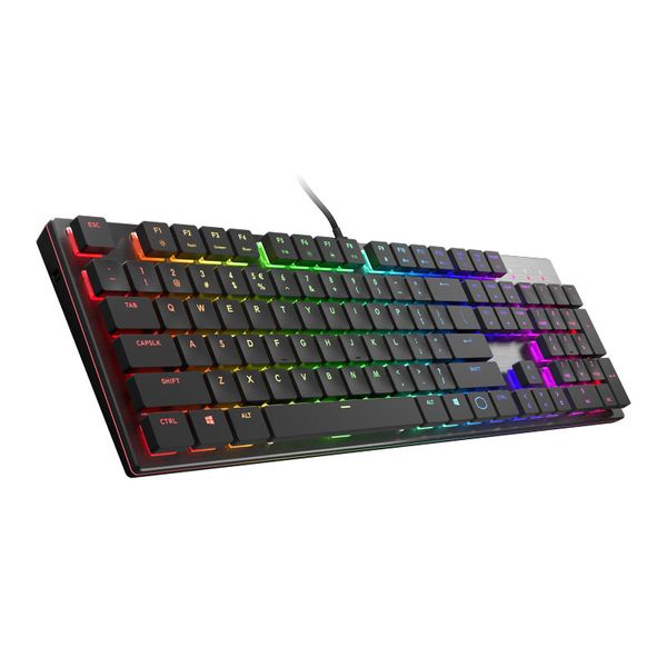 Bàn phím CoolerMaster SK650 RGB Low Profile Aluminum / Plastic