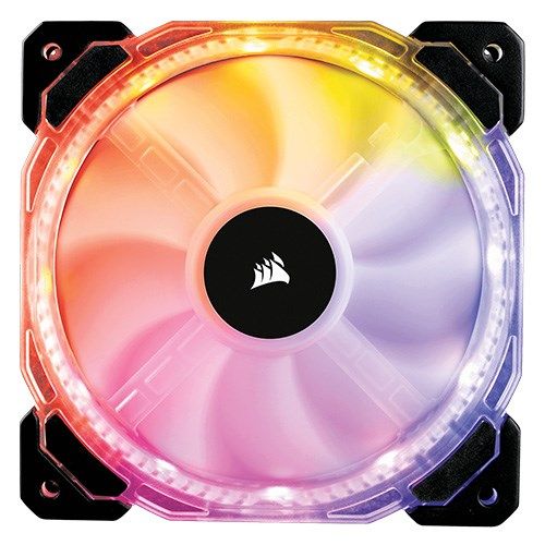 Fan Corsair HD120 RGB LED - Kit 3 Fan