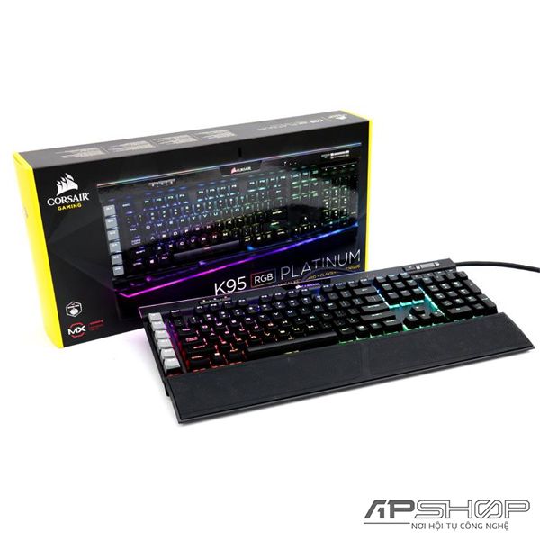 Bàn phím Corsair K95 RGB Platinum Gunmetal Speed