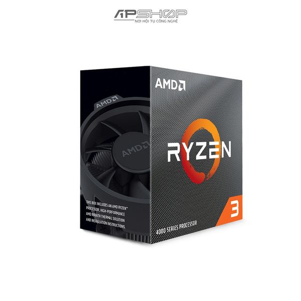 CPU AMD Ryzen 3 4100BOX Socket AM4 | Chính hãng