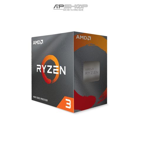 CPU AMD Ryzen 3 4100BOX Socket AM4 | Chính hãng