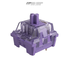 Switch AKKO Lavender Purple Tactile Lubed 45 nút | Chính hãng