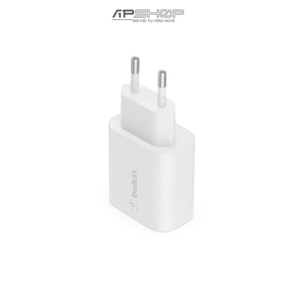 Củ sạc nhanh Belkin 25W USB-C PD Wall Charger V2 | Chính hãng