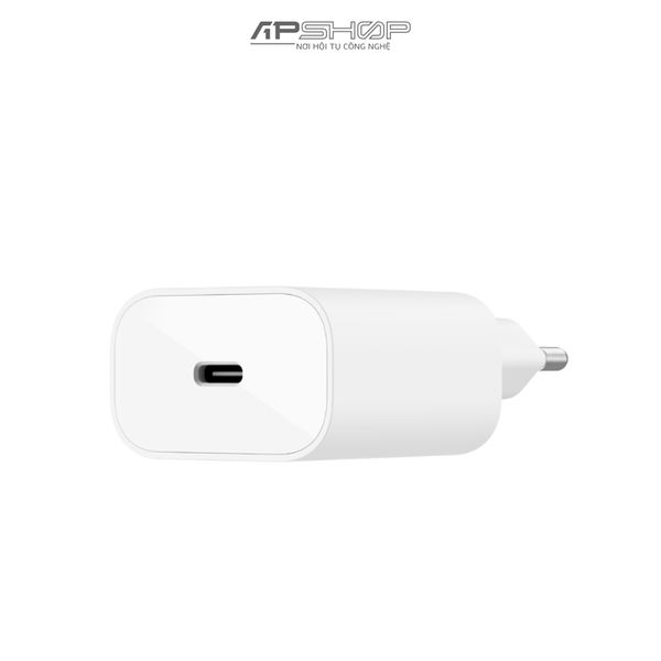 Củ sạc nhanh Belkin 25W USB-C PD Wall Charger V2 | Chính hãng