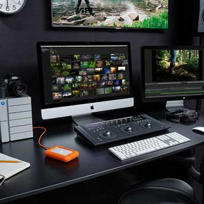 Ổ Cứng Di Động Chống Sốc Lacie Rugged RAID Pro USB C Rescue  2.5 HDD