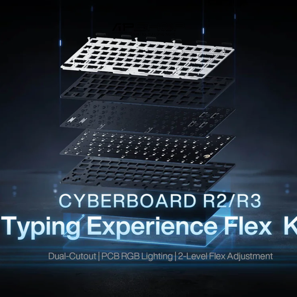 ANGRY MIAO CYBERBOARD R2/R3 Typing Experience Flex Kit | Chính hãng