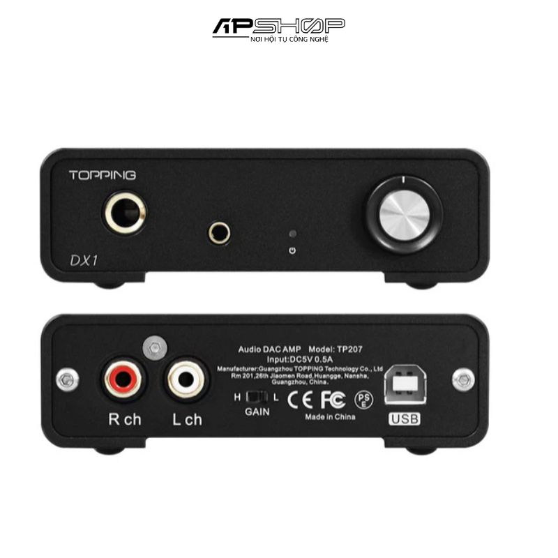 DAC/Headphone Amp Topping DX1