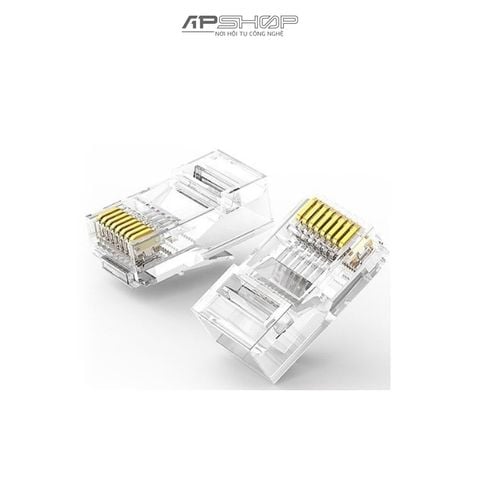 Đầu bấm mạng UGREEN Cat6 Unshielded Modular Plug 30U 100 Pack | NW119 | Chính hãng