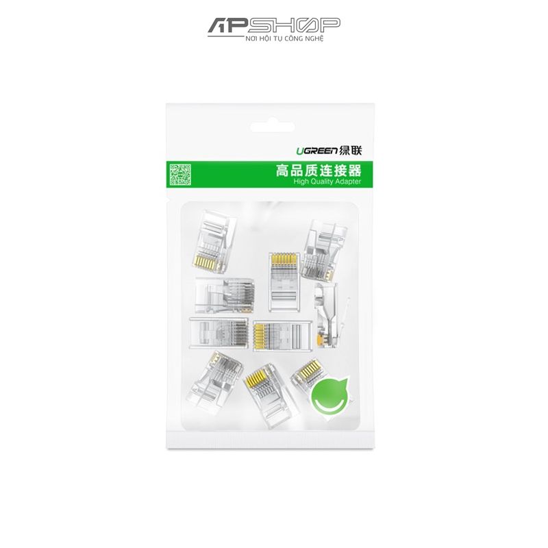 Đầu bấm mạng UGREEN Cat6 Unshielded RJ45 NW120 | Chính hãng