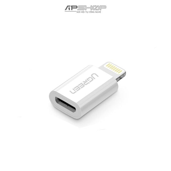 Đầu chuyển đổi Ugreen Lightning to Micro USB | Chính hãng