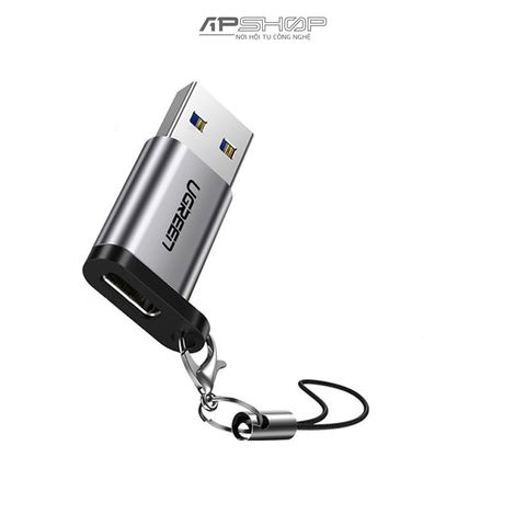 Đầu Chuyển UGREEN USB A 3.0 to USB C Adapter Gray US276