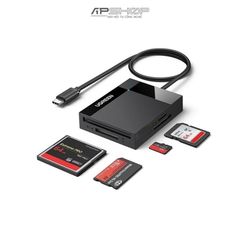 Đầu đọc thẻ nhớ UGREEN 4-in-1 USB-C Card Reader CR125