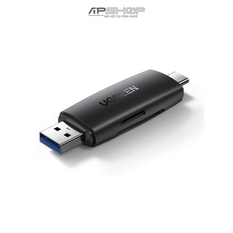 Đầu đọc thẻ nhớ UGREEN Multifunction Card Reader Black CM304