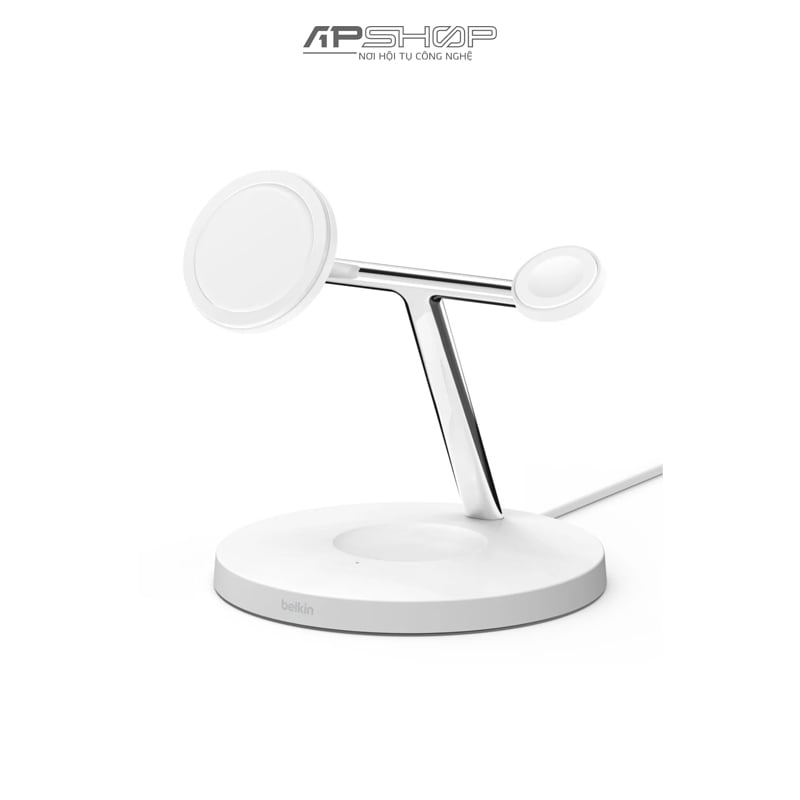 CARGADOR INALÁMBRICO 3 EN 1 BELKIN BOOSTCHARGE PRO CON MAGSAFE - CARGADOR INALAMBRICO 3 EN 1